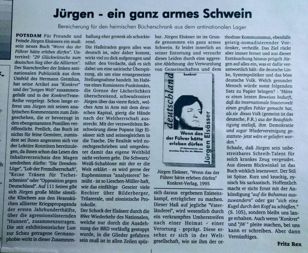 Der Autor Peter Jagodczynski gehörte einer Gruppe junger Sozialrevolutionärer aus dem Umfeld der Direkten Aktion an. 