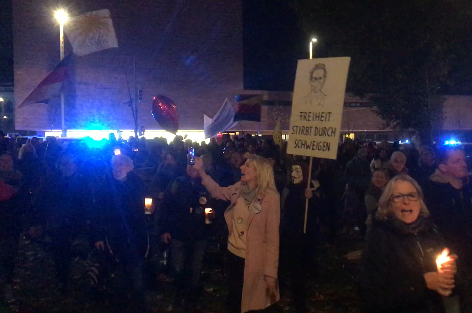 7.11.20 Leipzig: Die Straße frei! Der Durchbruch 