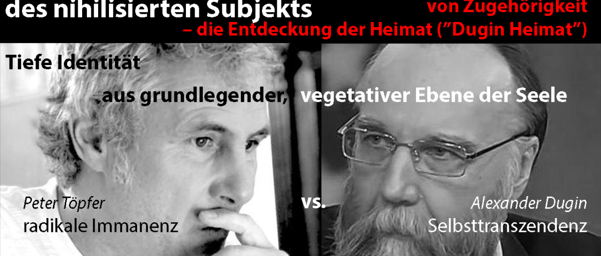 Alexander Dugin, Ontologie, Dasein, Heidegger,